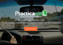 Página web de PracticaVial para aprobar el examen práctico del coche